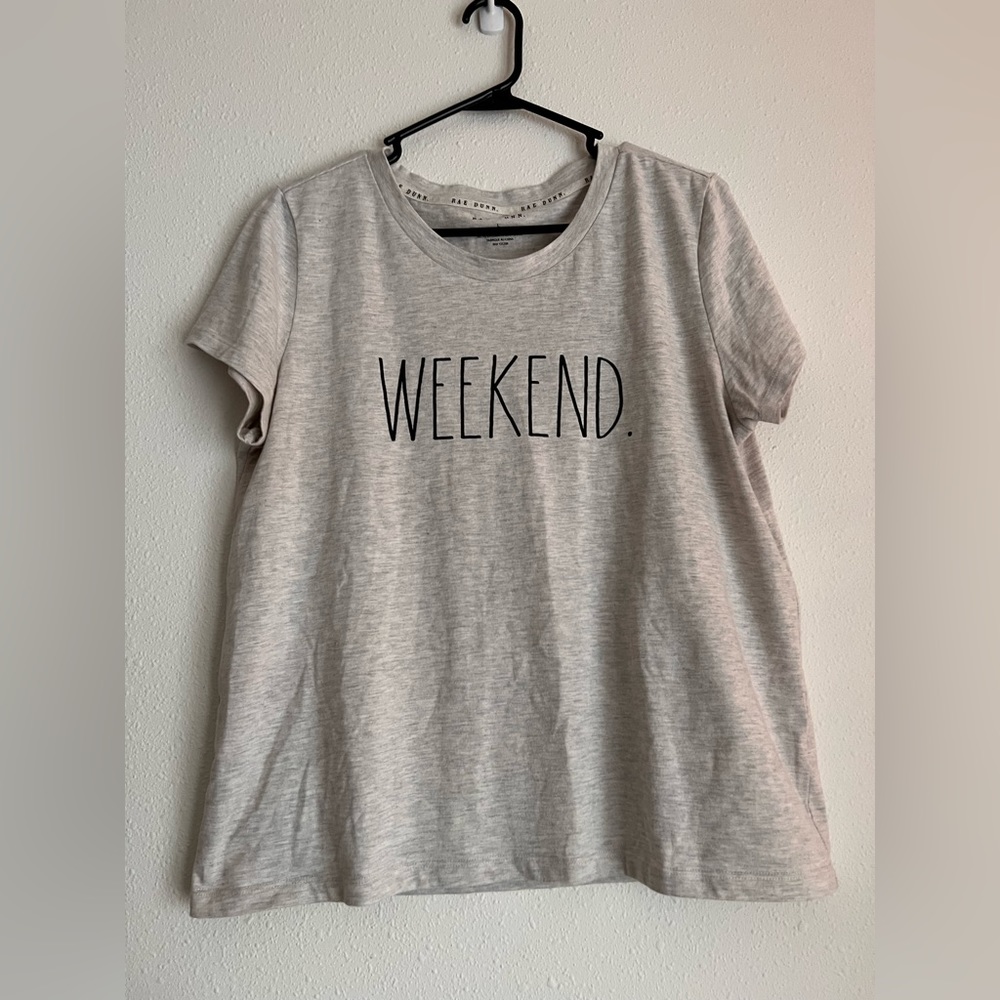Rae Dunn ‘Weekend’ Tee